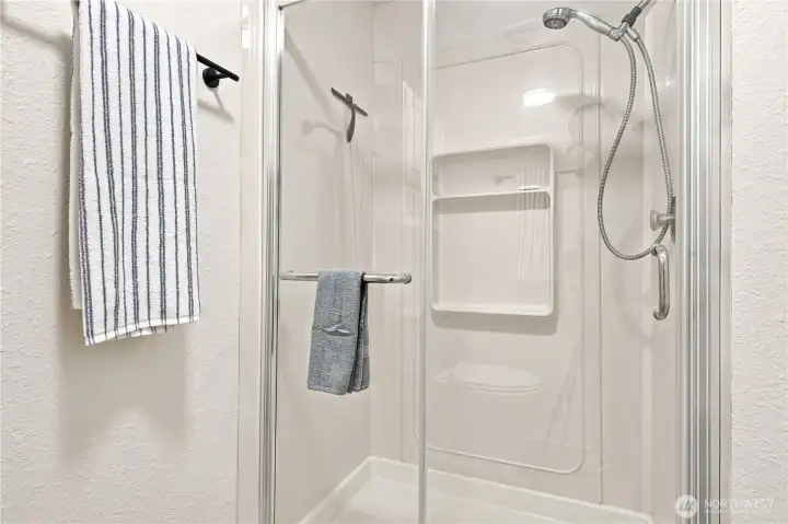 Primary shower Primary shower