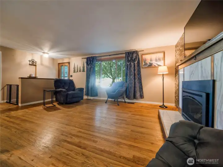 Hardwood floors