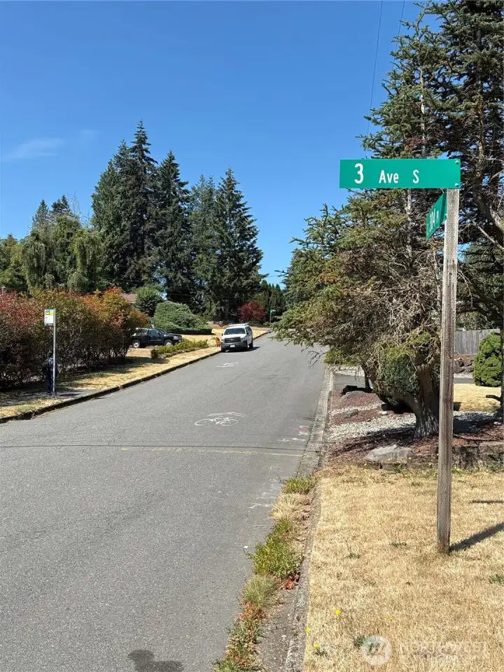 Bus Stop at 3rd Ave and 304th Pl