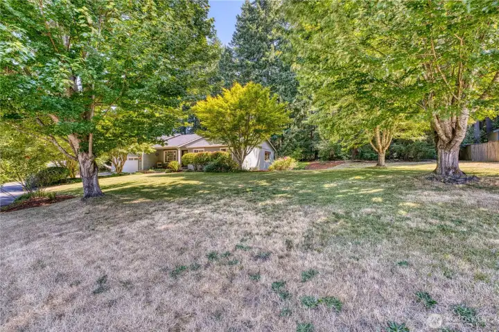 Expansive yard is perfect for the lawn sports this Summer!