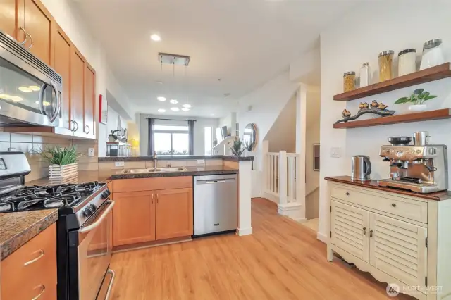 Kitchen with Eating Area