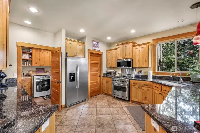 Close to utility room