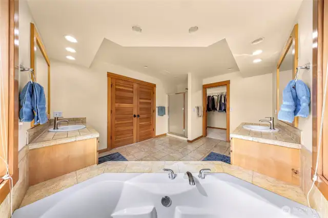 Spa like bathroom