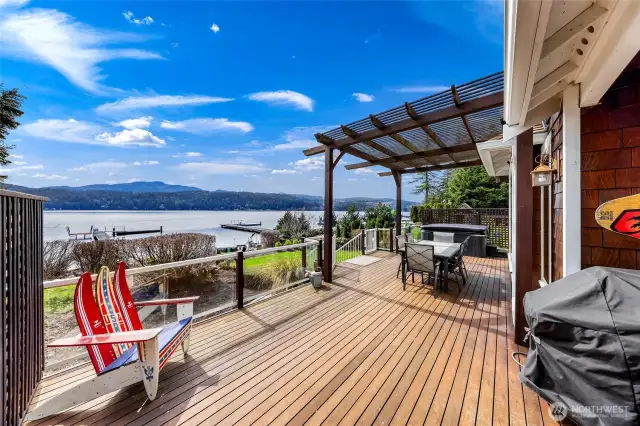 Deck with an AMAZING view