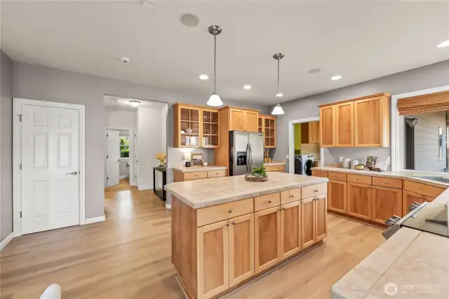 Kitchen from breakfast nook