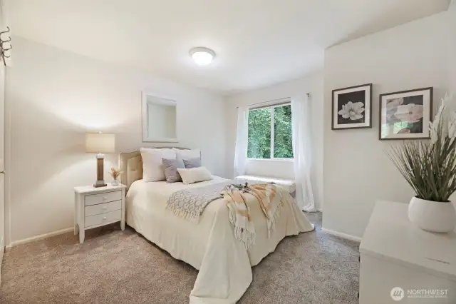 Extra big bonus room with surrounding windows & French doors—flexible 6th bedroom, game room or home theater.
