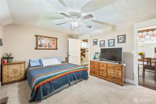 Primary bedroom on main floor