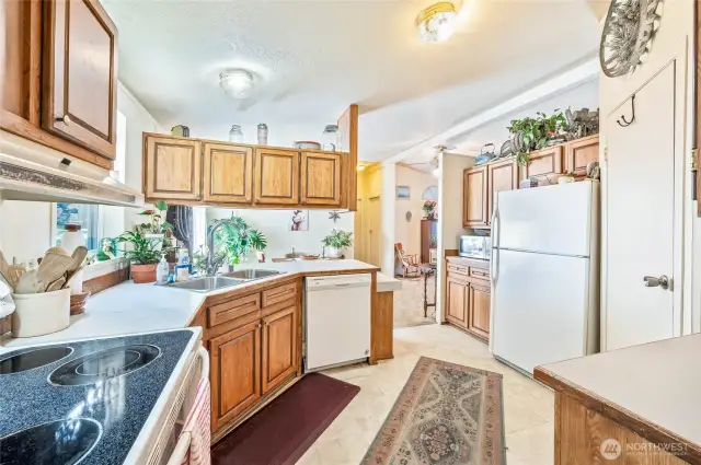 Manufactured home kitchen