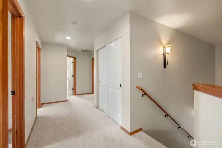 Upstairs area