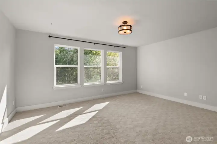 Bonus room is fantastic! Lots of light and ready for some fun!