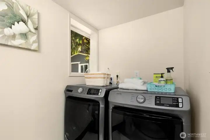Updated laundry room