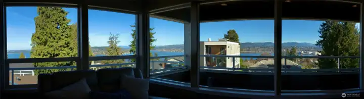 Panoramic view from master penthoues suite