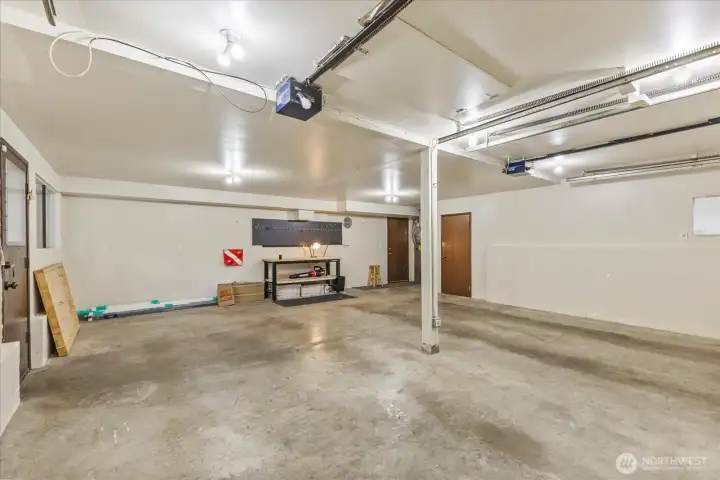 Spacious Garage