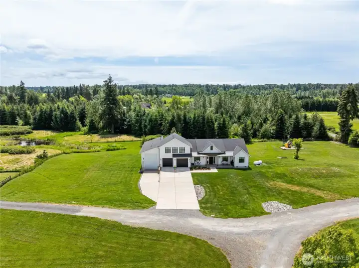 Welcome home to 7856 Ham Rd! Set on 2.33 picturesque acres, this stunning modern farmhouse offers the perfect blend of comfort, style, and room to roam.