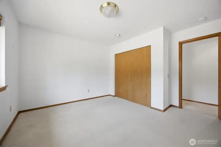 The bedrooms are all generously sized.
