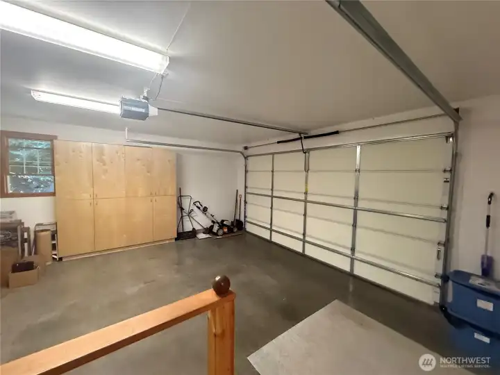 Clean and finished two car garage Clean and finished two car garage
