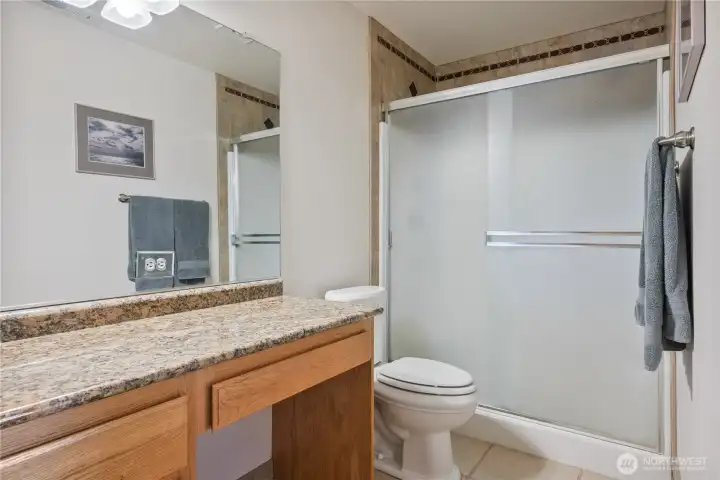 Primary bathroom Primary bathroom