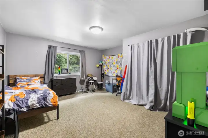 Large Bedroom 1- this bedroom is separate from the other 2 bedrooms on the opposite end of the home.
