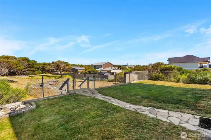 Lots of room in the back yard and -- Lots of room in the back yard and --