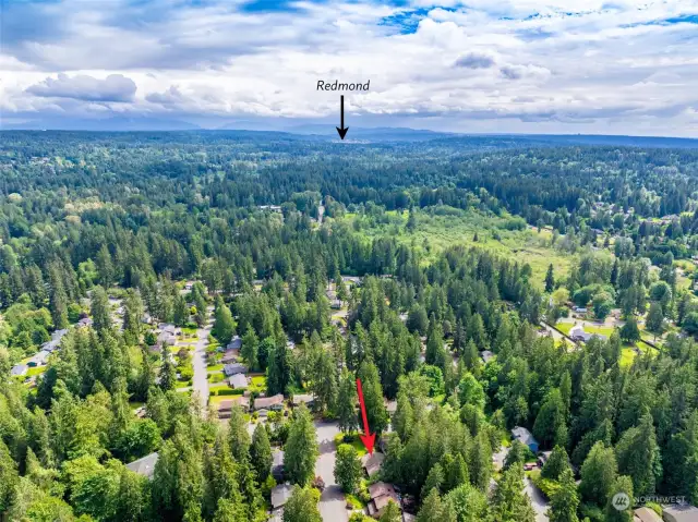 Located just about 10 minutes from downtown Redmond where additional shopping, restaurants, Home Depot, Starbucks, and easy access to Highway 520 to Bellevue and Seattle can be found along with the new Sound Transit Train station which should be opening very soon.
