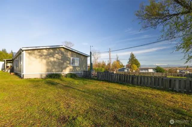 There is additional parking at the north side of the home.