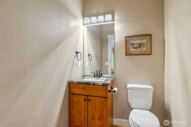 Powder/half bath.