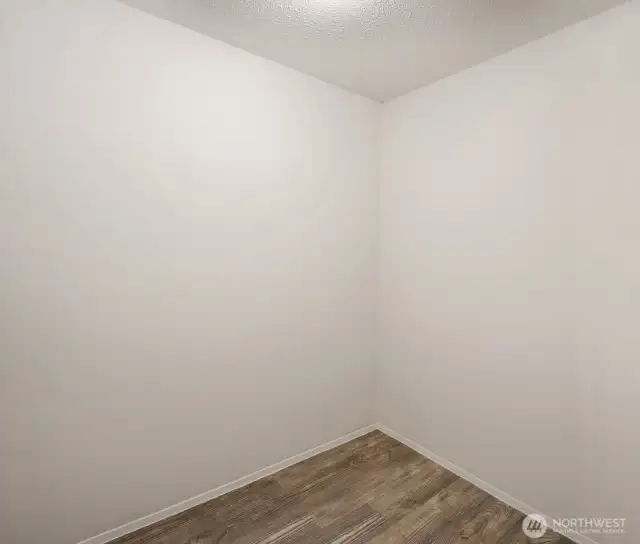 Walk-in Pantry that is big enough to be a den.