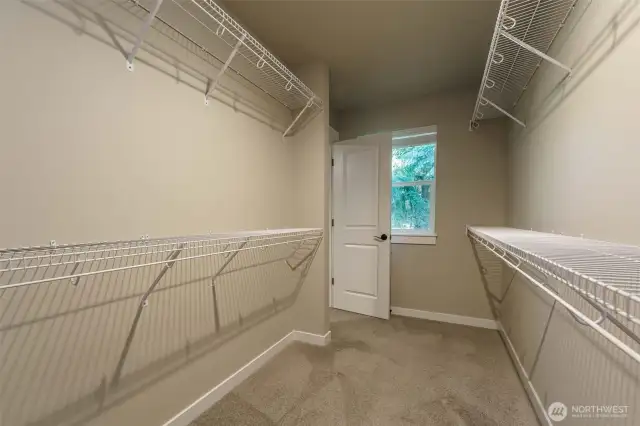 Master Bedroom Walk-in Closet