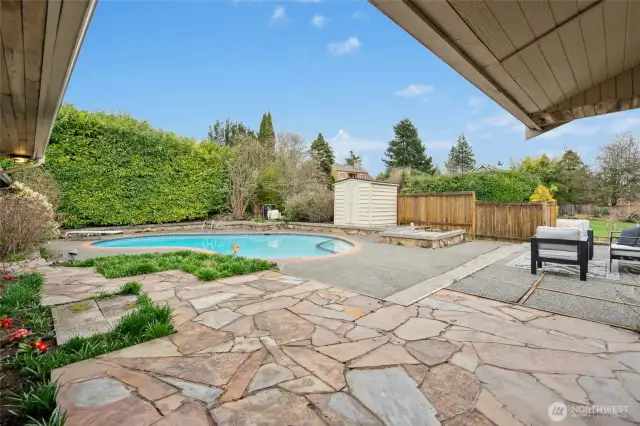 In-ground pool