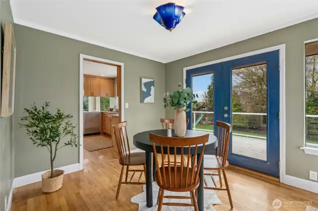 Dining area