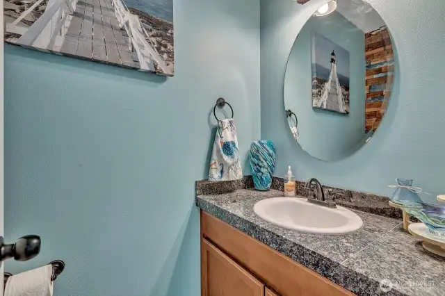 Cute half bath