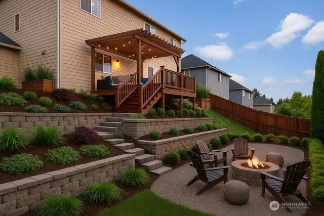 Design idea only (not actual yard)