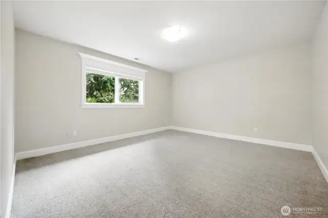 Bonus room downstairs w/brand new carpet