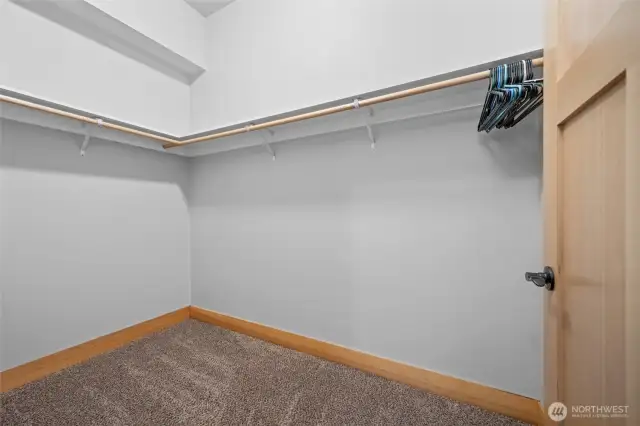 Walk-in closet for second Bonus room/office.