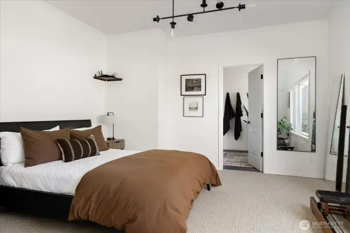 Bedroom with 3/4 bath