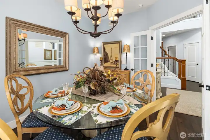 Formal Dining Room or Den