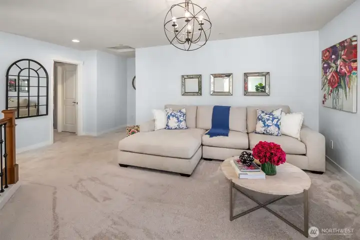 relaxing place to wind down before bedtime