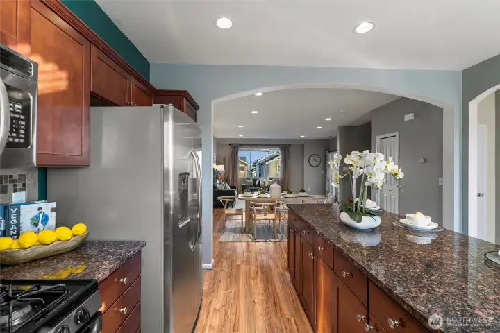 Look at all the storage on the island!