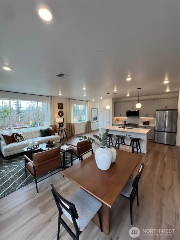 Photo of Model home. Finishes and features may vary.