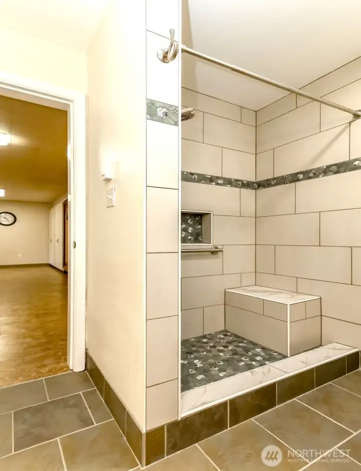 Walk-in Shower in ADU