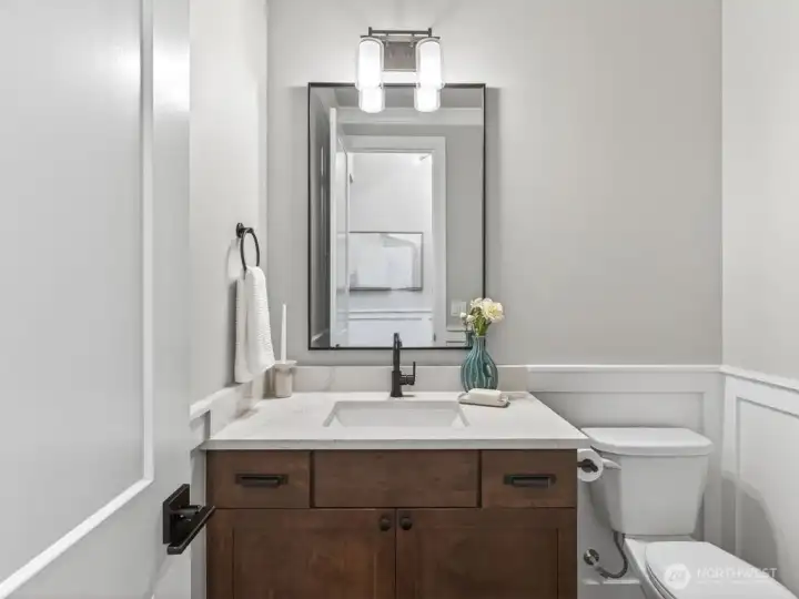 Power bath on main level.