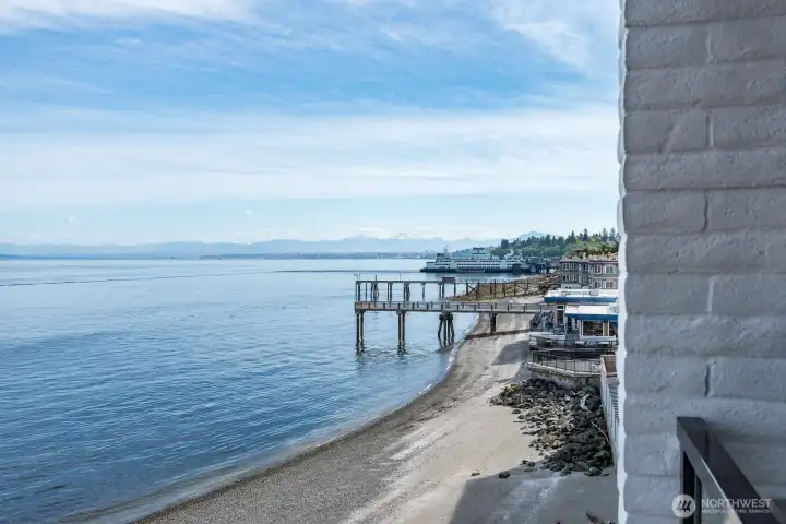 Gorgeous views from your own private balcony.