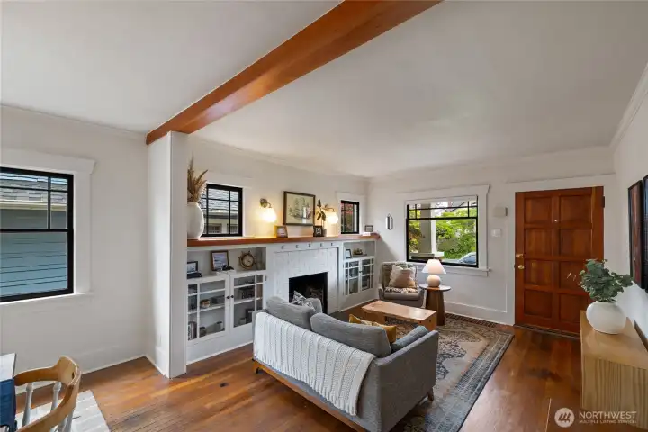 Enjoy a cozy fire on those cold PNW nights.