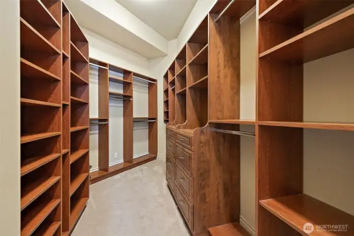 one of 2 closets one of 2 closets