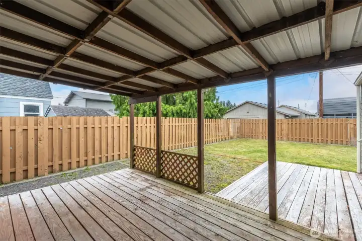 Covered Deck Covered Deck