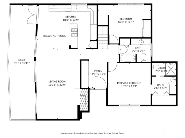 Main-level floorplan