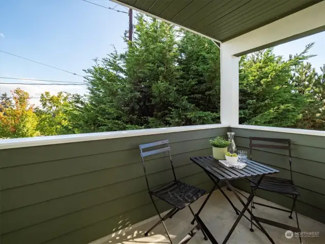 covered balcony