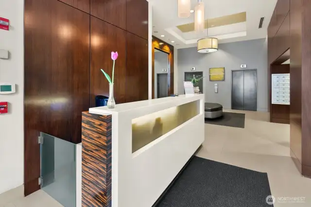 Inviting lobby to your home.