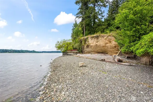 private community beach