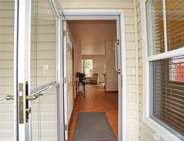 Entering your new home